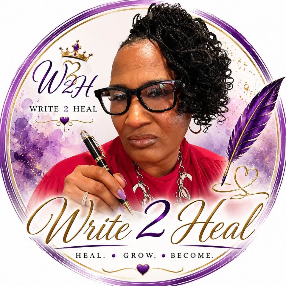 Write 2 Heal — Heal, Grow, Become. Founded by Roslyn Thompson.